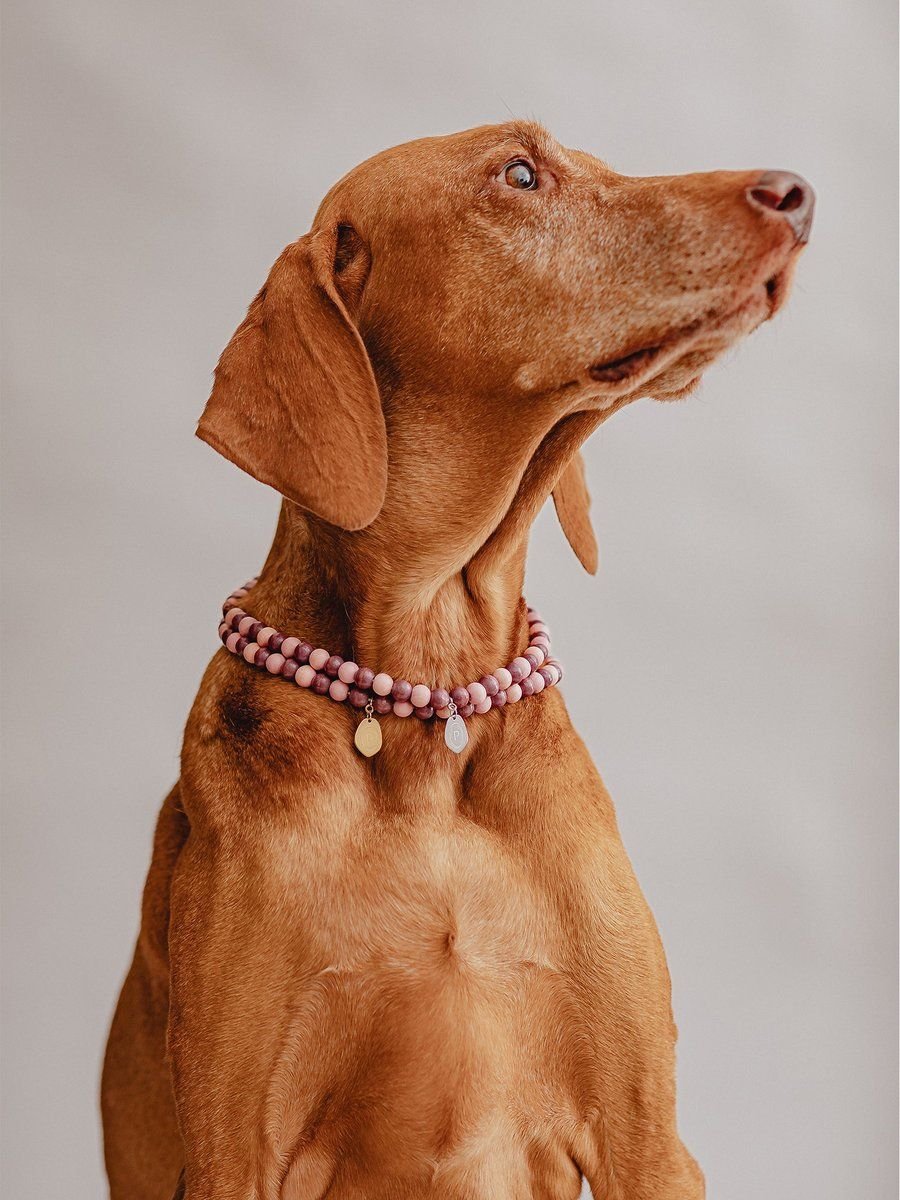 Holistic Large Chain Berry Bordeaux